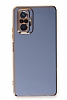 Eiroo Borderline Xiaomi Redmi Note 10 Pro Kamera Korumal Mavi Silikon Klf