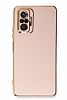 Eiroo Borderline Xiaomi Redmi Note 10 Pro Kamera Korumal Pembe Silikon Klf