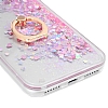 Eiroo Bright Samsung Galaxy A14 Sulu Simli Silver Silikon Klf - Resim: 3