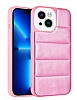 Eiroo Bubble Color iPhone 13 Pembe Silikon Klf