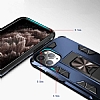 Eiroo Built iPhone 11 Pro Max Ultra Koruma Lacivert Klf - Resim: 5