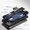 Eiroo Built iPhone 11 Pro Max Ultra Koruma Lacivert Klf - Resim: 3