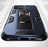 Eiroo Built iPhone 11 Ultra Koruma Lacivert Klf - Resim: 2