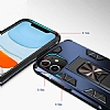 Eiroo Built iPhone 11 Ultra Koruma Lacivert Klf - Resim: 5
