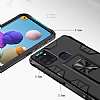 Eiroo Built Samsung Galaxy A21S Ultra Koruma Krmz Klf - Resim 7