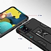 Eiroo Built Samsung Galaxy A51 Ultra Koruma Siyah Klf - Resim: 5