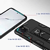 Eiroo Built Samsung Galaxy Note 10 Lite Ultra Koruma Lacivert Klf - Resim: 5