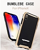 Eiroo Bumblebe iPhone X / XS Ultra Koruma Gold Klf - Resim 3