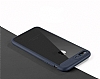 Eiroo Cam Hybrid iPhone 7 Plus / 8 Plus Kamera Korumal Lacivert Kenarl Rubber Klf - Resim 1