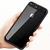 Eiroo Cam Hybrid iPhone 7 Plus / 8 Plus Kamera Korumal Siyah Kenarl Rubber Klf - Resim: 1