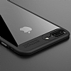 Eiroo Cam Hybrid iPhone 7 Plus / 8 Plus Kamera Korumal Siyah Kenarl Rubber Klf - Resim 2