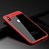 Eiroo Cam Hybrid iPhone X / XS Kamera Korumal Krmz Kenarl Rubber Klf - Resim: 3