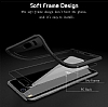 Eiroo Cam Hybrid Xiaomi Mi 5X / Mi A1 Kamera Korumal Siyah Kenarl Rubber Klf - Resim 6