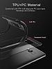 Eiroo Cam Hybrid Xiaomi Mi Max 2 Kamera Korumal Siyah Kenarl Rubber Klf - Resim: 3