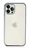 Eiroo Camera Protect iPhone 11 Pro Kamera Korumal Silver Silikon Klf - Resim: 1