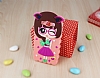 Eiroo Candy House Samsung Galaxy A3 Pembe Kz Silikon Klf - Resim: 1