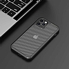 Eiroo Carbon Hybrid iPhone 11 Pro Max Siyah Silikon Klf - Resim: 7