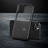 Eiroo Carbon Hybrid iPhone 11 Pro Max Siyah Silikon Klf - Resim: 1