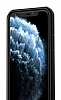 Eiroo Carbon Hybrid iPhone 11 Pro Max Siyah Silikon Klf - Resim 6