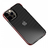 Eiroo Carbon Hybrid iPhone 11 Pro Max Ultra Koruma Krmz Klf - Resim: 2