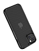 Eiroo Carbon Hybrid iPhone 13 Mavi Silikon Klf - Resim: 6