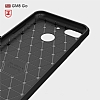 Eiroo Carbon Shield General Mobile GM 8 GO Ultra Koruma Lacivert Klf - Resim 3