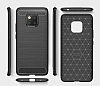 Eiroo Carbon Shield Huawei Mate 20 Pro Ultra Koruma Gri Klf - Resim: 2