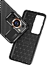Eiroo Carbon Shield Huawei P60 Pro Ultra Koruma Siyah Klf - Resim 4