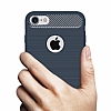 Eiroo Carbon Shield iPhone 7 Ultra Koruma Lacivert Klf - Resim: 3