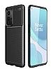 Eiroo Carbon Shield OnePlus 9 Pro Ultra Koruma Siyah Klf