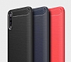 Eiroo Carbon Shield Samsung Galaxy A50 Ultra Koruma Siyah Klf - Resim 5