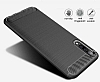 Eiroo Carbon Shield Samsung Galaxy A70 Ultra Koruma Siyah Klf - Resim 4