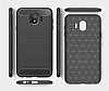 Eiroo Carbon Shield Samsung Galaxy J4 Ultra Koruma Dark Silver Klf - Resim: 5