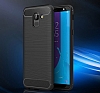 Eiroo Carbon Shield Samsung Galaxy J6 Ultra Koruma Siyah Klf - Resim: 2