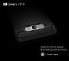 Eiroo Carbon Shield Samsung Galaxy J7 2016 Ultra Koruma Lacivert Klf - Resim: 2