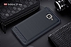 Eiroo Carbon Shield Samsung Galaxy J7 Max Ultra Koruma Lacivert Klf - Resim 10