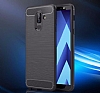 Eiroo Carbon Shield Samsung Galaxy J8 Ultra Koruma Siyah Klf - Resim 5