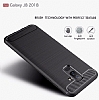 Eiroo Carbon Shield Samsung Galaxy J8 Ultra Koruma Siyah Klf - Resim: 2