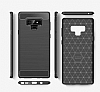 Eiroo Carbon Shield Samsung Galaxy Note 9 Ultra Koruma Lacivert Klf - Resim: 2