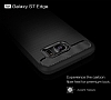 Eiroo Carbon Shield Samsung Galaxy S7 edge Ultra Koruma Dark Silver Klf - Resim 2