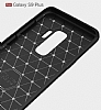 Eiroo Carbon Shield Samsung Galaxy S9 Plus Ultra Koruma Lacivert Klf - Resim 4