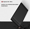Eiroo Carbon Shield Sony Xperia XA1 Plus Ultra Koruma Siyah Klf - Resim 5