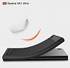 Eiroo Carbon Shield Sony Xperia XA1 Plus Ultra Koruma Lacivert Klf - Resim 7