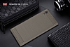 Eiroo Carbon Shield Sony Xperia XA1 Ultra Sper Koruma Lacivert Klf - Resim: 4