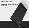Eiroo Carbon Shield Sony Xperia XA1 Ultra Sper Koruma Dark Silver Klf - Resim: 4