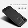 Eiroo Carbon Shield Xiaomi Mi A2 Lite Ultra Koruma Siyah Klf - Resim: 2