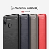Eiroo Carbon Shield Xiaomi Mi Max 3 Ultra Koruma Siyah Klf - Resim 6