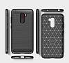 Eiroo Carbon Shield Xiaomi Pocophone F1 Ultra Koruma Siyah Klf - Resim: 4