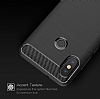 Eiroo Carbon Shield Xiaomi Redmi S2 Ultra Koruma Dark Silver Klf - Resim: 1