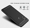 Eiroo Carbon Shield Xiaomi Redmi S2 Ultra Koruma Siyah Klf - Resim: 5